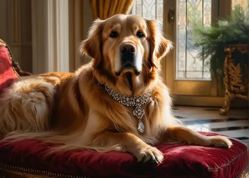 aristocratic,hrh,grand duke,goldens,regal,marchioness,golden retriver,golden retriever,aristocracy,opulently,distinguished,opulence,galeazzo,majestie,duchess,snazziest,cartier,stately,royally,luxurious,Conceptual Art,Oil color,Oil Color 12