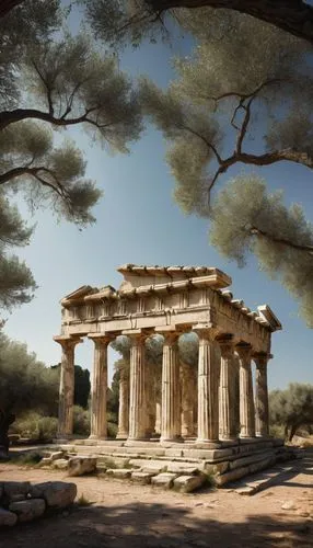 greek temple,roman temple,artemis temple,temple of diana,leptis,panagora,palmyra,temple of hercules,caesonia,acropolis,metapontum,ancient olympia,propylaea,paestum,capitolium,kerameikos,akropolis,pillars,chersonesos,segesta,Photography,Black and white photography,Black and White Photography 03