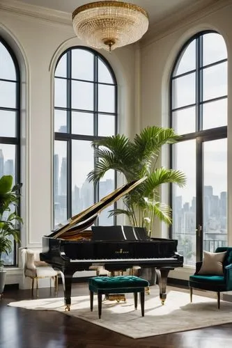 steinway,grand piano,the piano,steinways,luxury home interior,piano,living room,pianos,great room,piano bar,livingroom,sunroom,loft,penthouses,apartment lounge,concerto for piano,play piano,conservatories,pianoforte,bosendorfer,Illustration,American Style,American Style 05