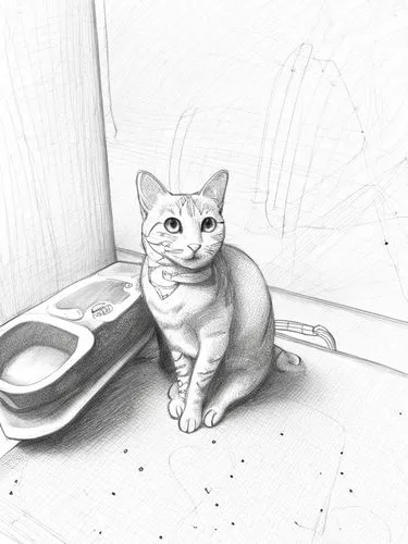 drawing cat,cat line art,cartoon cat,line art animal,cat cartoon,cat-ketch,cat drawings,cat portrait,doodle cat,british shorthair,graphite,cat vector,domestic short-haired cat,illustrator,coloring pic