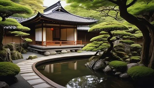 japan garden,japanese zen garden,asian architecture,zen garden,japanese garden,japanese-style room,japanese garden ornament,japon,ryokan,teahouse,ryokans,japanese shrine,beautiful japan,japan landscape,the japanese tree,japanese art,shinto,heian,oriental,japanese style,Conceptual Art,Fantasy,Fantasy 20