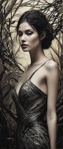 swath,katniss,woman of straw,mourning swan,the enchantress,image manipulation,digital compositing,celtic harp,faery,dark angel,photo manipulation,photomanipulation,photoshop manipulation,sorceress,mystical portrait of a girl,dryad,faerie,gothic portrait,weaving,gothic woman,Photography,General,Natural