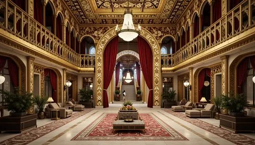 royal interior,venetian hotel,europe palace,corridor,entrance hall,residenz,ritzau,crown palace,palazzo,venetian,hallway,grandeur,ornate room,palaces,grand master's palace,louvre,sapienza,palladianism,hall of the fallen,certosa