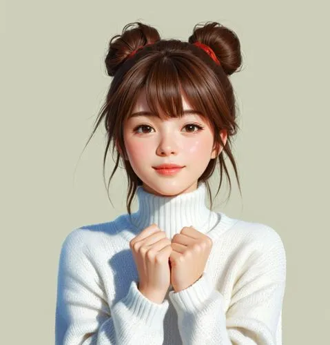 huayi,mei,yobi,xiao,digital painting,maru,Illustration,Vector,Vector 03