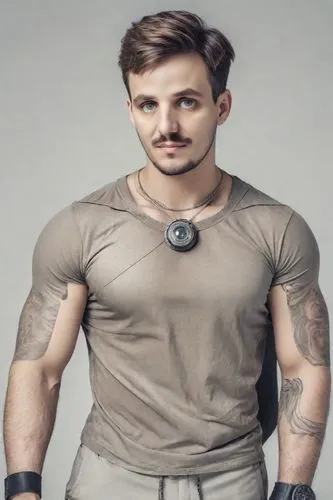 Make the man into a cyclops,male model,ballistic vest,military person,fitness professional,male person,sleeveless shirt,male poses for drawing,masculine,male character,male nurse,harness,heart rate mo