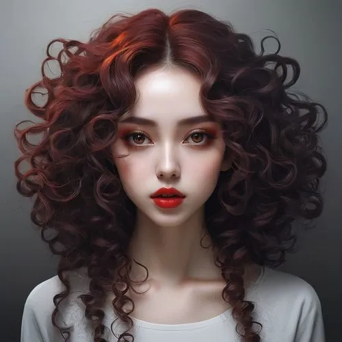 melisandre,jingna,gothel,aradia,fantasy portrait,poppy red,behenna,youliang,pelo,mystical portrait of a girl,yanzhao,redhead doll,zuoying,girl portrait,suzong,ringlets,heatherley,romanoff,shades of red,morwen,Conceptual Art,Fantasy,Fantasy 11