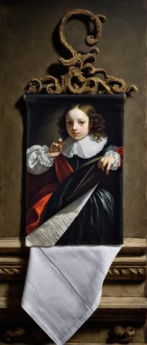 girl with cloth,handkerchief,decorative frame,girl in cloth,holding a frame,meticulous painting,napkin,leonardo devinci,woman holding pie,child with a book,vestment,cepora judith,woman hanging clothes,the angel with the veronica veil,overskirt,dornodo,christopher columbus's ashes,napkin holder,cotton cloth,paintings,Art,Classical Oil Painting,Classical Oil Painting 26