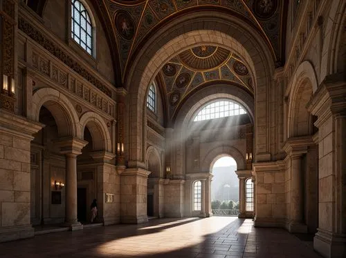 kunsthistorisches museum,archly,hungarian parliament building,louvre,invalides,hall of the fallen,louvre museum,cathedrals,enfilade,empty interior,light rays,musée d'orsay,parliament of europe,theed,daylighting,chhatris,boston public library,radiosity,vaulted ceiling,berlin cathedral