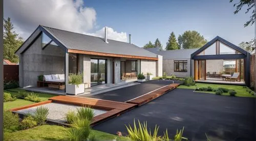 modern house,modern architecture,roof landscape,folding roof,smart home,smart house,landscape design sydney,turf roof,mid century house,landscape designers sydney,grass roof,flat roof,timber house,hou