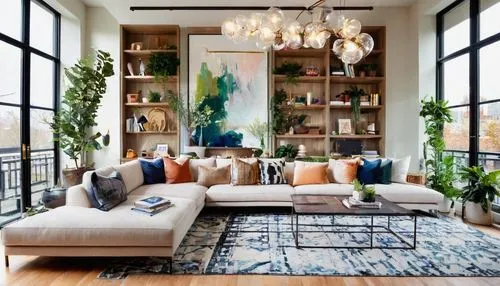 modern decor,living room,contemporary decor,livingroom,berkus,interior design,sitting room,interior decor,home interior,apartment lounge,furnishings,sunroom,loft,great room,boho,decor,house plants,boho art style,family room,shared apartment,Conceptual Art,Oil color,Oil Color 20