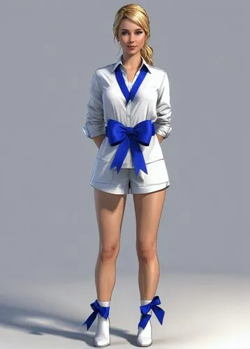 cheerleading uniform,cheerleader,nurse uniform,delta sailor,cheerleading,sports uniform,female nurse,stewardess,majorette (dancer),sailor,lady medic,3d model,sports girl,cheer,martial arts uniform,3d rendered,flight attendant,a uniform,rugby short,cheering,Conceptual Art,Daily,Daily 35