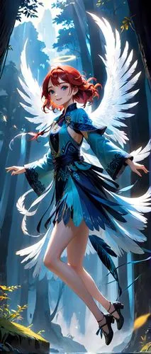 titania,shakugan,fallen angel,angelfire,seraphim,tokiko,Anime,Anime,Cartoon