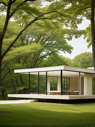 mies,mid century house,bunshaft,prefab,prefabricated,pavillon,sketchup,mid century modern,neutra,eichler,cubic house,rietveld,summer house,modern house,archidaily,frame house,3d rendering,tugendhat,forest house,greenhut,Illustration,Japanese style,Japanese Style 20