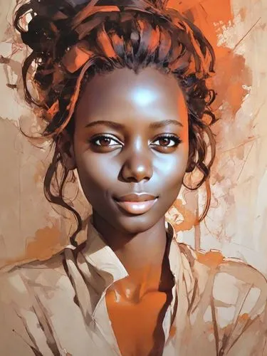 african woman,oil painting on canvas,african art,girl portrait,oil painting,portrait of a girl,african american woman,oil on canvas,young woman,mystical portrait of a girl,painting technique,girl with cloth,art painting,girl in cloth,oil paint,nigeria woman,afro-american,khokhloma painting,afro american girls,afro american,Digital Art,Impressionism