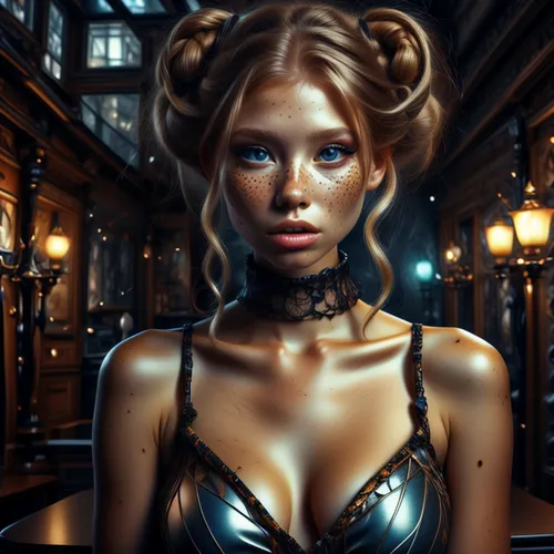 steampunk,fantasy portrait,fantasy art,ancient egyptian girl,fantasy woman,golden mask,mystical portrait of a girl,gold mask,the enchantress,cleopatra,artificial hair integrations,fantasy girl,romantic portrait,3d fantasy,gothic portrait,visual effect lighting,barmaid,princess leia,femme fatale,priestess