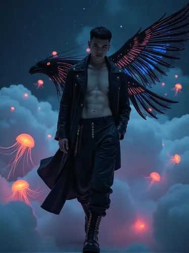 black angel,fallen angel,archangel,the archangel,joji,dark angel