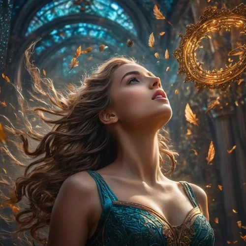 fantasy picture,cinderella,magical,fantasy portrait,fantasia,celtic woman,fantasy art,rapunzel,magicienne,galadriel,mystical portrait of a girl,the enchantress,belle,spellbinding,enchanted,mera,fantasy woman,3d fantasy,sorceror,world digital painting,Photography,General,Fantasy