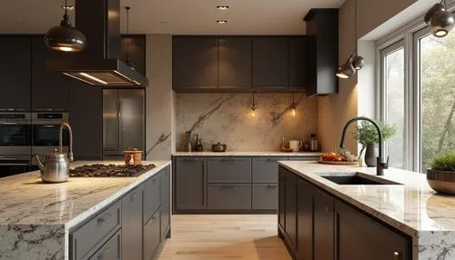 countertops,kitchen design,dark cabinets,modern kitchen interior,dark cabinetry,granite counter tops,modern kitchen,countertop,tile kitchen,polished granite,limewood,backsplash,kitchen interior,kitchens,corian,kitchen counter,gaggenau,modern minimalist kitchen,granite slab,kitchen remodel,Photography,General,Realistic