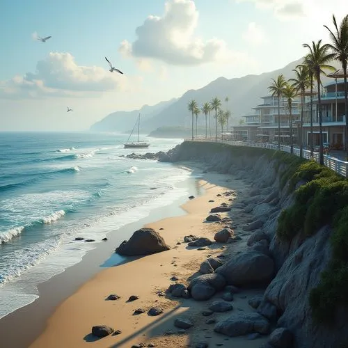 mazatlan,acapulco,canary islands,ixtapa,laguna beach,beach landscape,oceanfront,palmilla,vallarta,dream beach,beachfront,tayrona,beach scenery,zihuatanejo,mountain beach,beautiful beaches,coastline,pacific coastline,hawaii,oceanview,Photography,General,Realistic