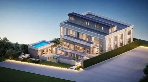 modern house,3d rendering,villa,two story house,luxury property,modern architecture,luxury home,holiday villa,luxury real estate,smart home,garden elevation,mansion,residential house,contemporary,mamaia,private house,residence,sky apartment,frame house,smart house