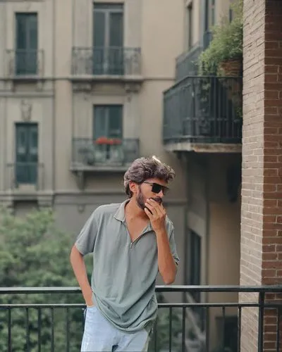 man talking on the phone,on the phone,phone call,telephoning,gianmarco,calling,fabrizio,marchisio,telefoni,telephonic,phonecall,matteo,sprezzatura,paris balcony,alessandro,pierpaolo,telephoned,calls,belmondo,telefono