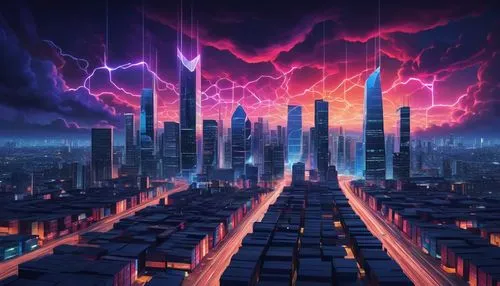 cybercity,metropolis,cybertown,fantasy city,megalopolis,cybertron,cityscape,cyberia,futuristic landscape,cyberport,electric tower,destroyed city,black city,cyberworld,ironopolis,tartarus,synth,coruscant,futuregen,cyberscene,Conceptual Art,Daily,Daily 22