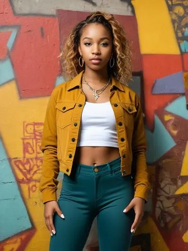 reginae,shekhinah,nia,latavia,jeans background,janae