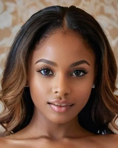 a close up of a young woman wearing a blue and white dress,beautiful african american women,beautiful young woman,african american woman,latavia,thahane,eritrean