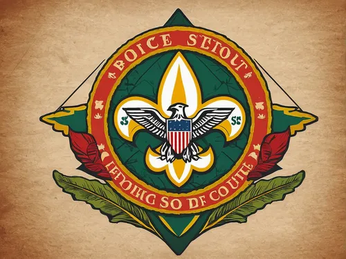 Design a boy scout logo with a sense of adventure.,boy scouts of america,boy scouts,eagle scout,sr badge,united states marine corps,military organization,emblem,united states army,call sign,br badge,u