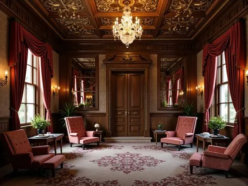 royal interior,ornate room,ritzau,foyer,highclere castle,entrance hall,anteroom,enfilade,parlor,victorian room,chateau margaux,driehaus,seelbach,cochere,wade rooms,interior decor,villa cortine palace,harlaxton,cliveden,rosecliff