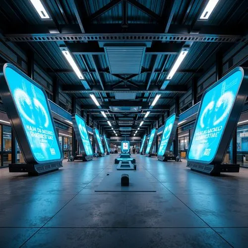 underground car park,trainshed,train platform,pasila,metro station,train station passage,subway station,hbf,electroluminescent,rer,termini,terminals,concourse,platforms,underpass,platform,railway platform,blue light,underground,autobahnen