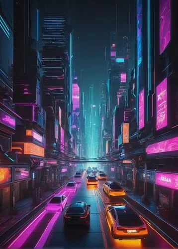 colorful city,cyberpunk,neon arrows,3d car wallpaper,futuristic,cityscape,futuristic landscape,city highway,neon,metropolis,night highway,neon lights,tokyo city,80s,urban,retro background,city lights,abstract retro,city at night,80's design,Photography,Black and white photography,Black and White Photography 02