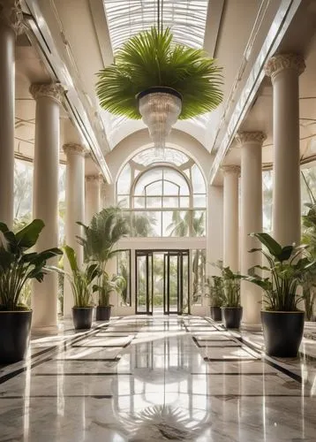 atriums,wintergarden,gaylord palms hotel,atrium,royal palms,conservatory,winter garden,lobby,the palm,hotel lobby,palm garden frankfurt,grand hotel europe,palm house,galleria,foyer,kempinski,colonnades,beverly hills hotel,marble palace,philodendrons,Illustration,Black and White,Black and White 25