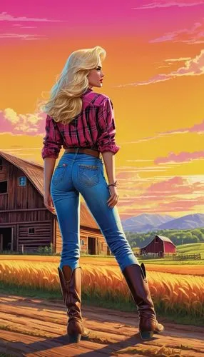 heidi country,farm girl,countrygirl,country,montana,farm background,woman of straw,rodeo,the country,country-western dance,cowgirl,straw field,farmer,nebraska,prairie,jeans background,country style,western,alberta,country-side,Conceptual Art,Sci-Fi,Sci-Fi 28