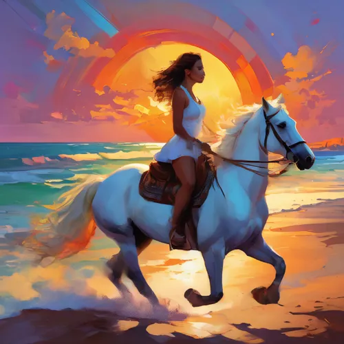 painted horse,colorful horse,unicorn background,horseback,arabian horse,dream horse,sun moon,unicorn art,carousel horse,white horses,equine,sea-horse,carnival horse,galloping,world digital painting,a white horse,digital painting,horse-heal,fire horse,equestrian