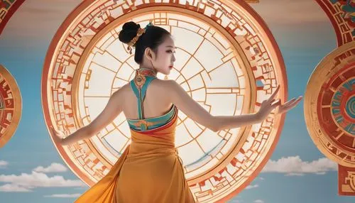 dharma wheel,guanyin,qibao,oriental painting,qixi,guobao,thangka,palyul,miss vietnam,vesak,kuangyin,dakini,asian vision,avalokiteshvara,prajnaparamita,mamozai,cheongsam,benzaiten,amitabha,mandala background,Photography,General,Realistic