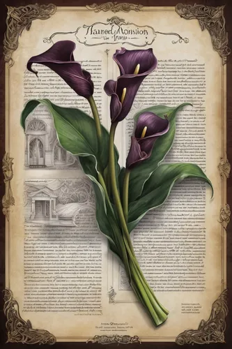 bellflowers,black hellebore,dutchman's pipe,calla lily,calla lilies,the son of lilium persicum,love lies bleeding,tulipan violet,nightshade plant,hellebore,purple irises,swamp iris,lisianthus,deadly nightshade,purple parrot tulip,wild iris,violet tulip,purple rose,graph hyacinth,narcissus of the poets,Conceptual Art,Daily,Daily 13