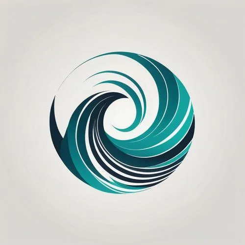 circular waves abstract modern,blue spiral logo on a white background,wavevector,arcserve,whirlpool pattern,spiral background,teal digital background,waves circles,Unique,Design,Logo Design