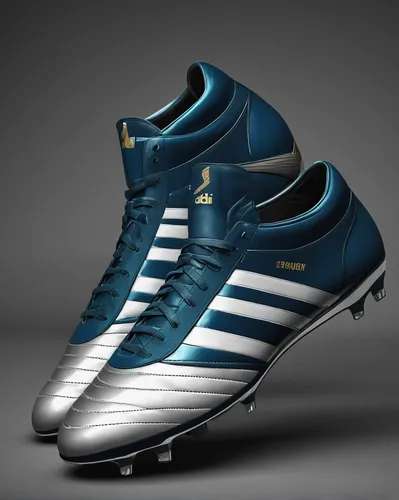 Design retro-inspired football cleats with a modern twist.,football boots,crampons,soccer cleat,ordered,hazard,cleat,football equipment,clubs,sports shoe,gazelle,vapors,gazelles,sport shoes,blue shoes