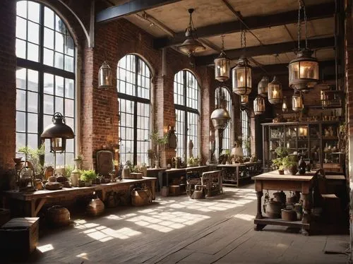 herbology,loft,maschinenfabrik,officine,fabrik,apothecary,distilleries,driehaus,waggonfabrik,brewhouse,distillery,bellocq,apothecaries,eveleigh,glassmakers,brandy shop,manufactory,brickworks,anthropologie,glassworks,Conceptual Art,Fantasy,Fantasy 06