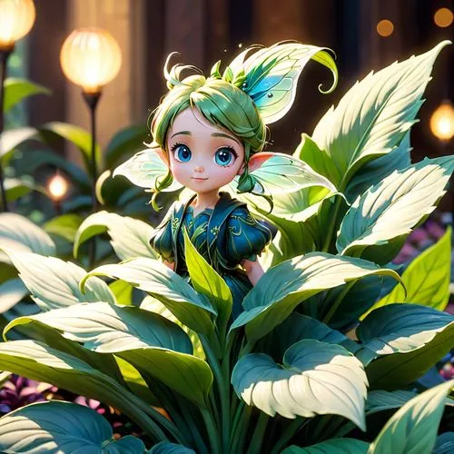 girl in a wreath,garden fairy,elsa,tiana,little girl fairy,child fairy,ivy,fireflies,lilies of the valley,laika,lilly of the valley,flower fairy,rapunzel,lily of the field,flora,marie leaf,aurora butterfly,background ivy,tangled,iris,Anime,Anime,Cartoon