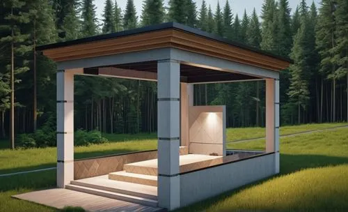 Si métiers en forêt à dernier une maison
,outhouse,small cabin,gazebo,inverted cottage,pop up gazebo,prefabricated buildings,wooden hut,dog house frame,wooden mockup,wood doghouse,wooden sauna,bus she