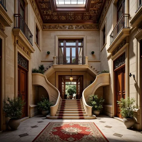 philbrook,atriums,hallway,entrance hall,amanresorts,cochere,sursock,entryway,lobby,emirates palace hotel,foyer,corridors,the cairo,courtyards,entranceway,driskill,nemacolin,inside courtyard,greystone,corridor