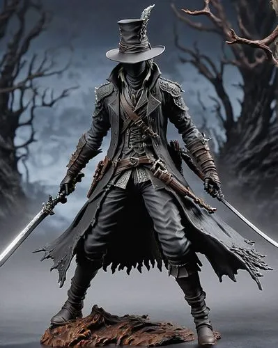 corvo,zorro,scarecrow,chakan,barbossa,gascoigne,grim reaper,grimm reaper,highwayman,helsing,pilgrim,deadman,3d figure,darkwing,game figure,rorschach,vax figure,darkman,splichal,necromancer