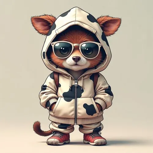 cute cartoon character,hoodie,pancham,snowsuit,shifu,mogwai