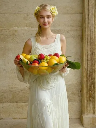 margaery,margairaz,jessamine,basket of fruit,fruit picking,beautiful girl with flowers,petrina,edible flowers,fresh fruits,fruit basket,provender,summer fruits,kupala,carotenoids,organic fruits,ginta,galadriel,persephone,girl in a wreath,euridice,Photography,Documentary Photography,Documentary Photography 05