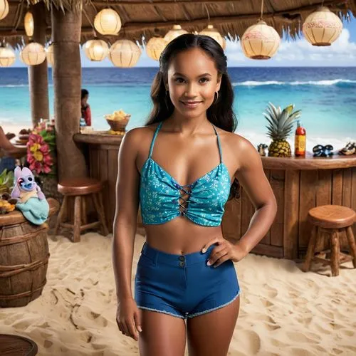 polynesian,ash leigh,beach background,santana,moana,bora-bora,tiana,two piece swimwear,bahama mom,tahiti,mai tai,polynesia,bora bora,jasmine bush,beach bar,hula,jasmine blue,luau,polynesian girl,aruba,Photography,General,Cinematic