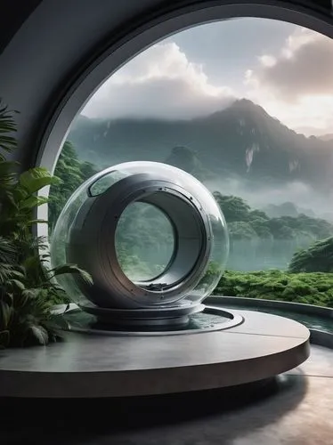 futuristic landscape,airlocks,airlock,futuristic architecture,mri machine,technosphere,hyperbaric,earthship,ringworld,extant,ecotopia,stargates,terraformed,toroid,virtual landscape,terraforming,quarantine bubble,3d background,arcology,fantasy landscape,Art,Classical Oil Painting,Classical Oil Painting 37