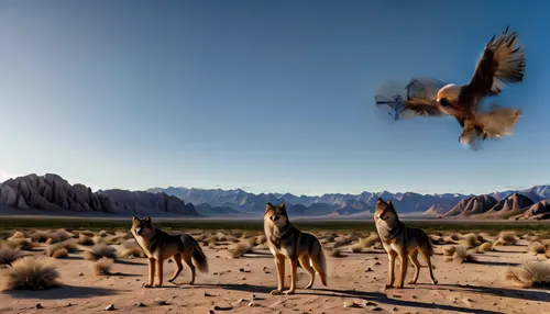 flying dogs,chukar,desert buzzard,antelope squirrels,hunting dogs,bird flight,flying dog,chukar partridge,feathered race,birds in flight,steppe eagle,falconiformes,falconry,bird bird-of-prey,mountain 