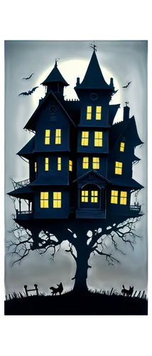 houses clipart,house silhouette,houses silhouette,haunted house,halloween background,the haunted house,treehouses,halloween vector character,witch house,witch's house,tree house,halloween illustration,house insurance,halloween frame,children's background,halloween silhouettes,halloween wallpaper,haunted castle,halloween scene,bird house,Illustration,Vector,Vector 11